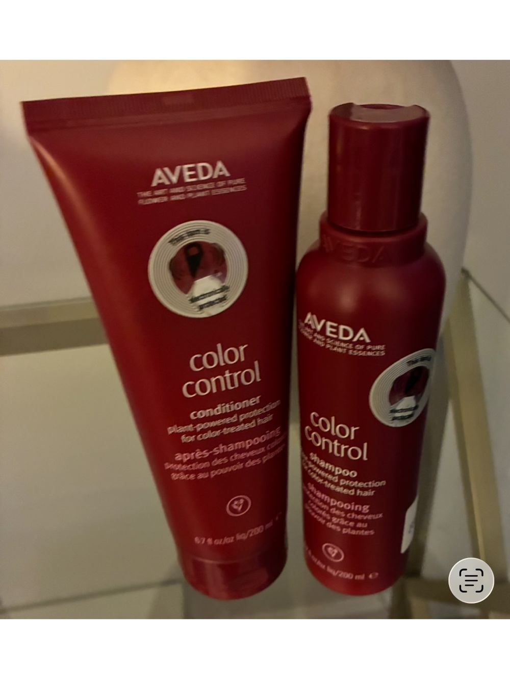 Aveda Color Control Shampoo Conditioner 2pc Set Color Treated Hair New
